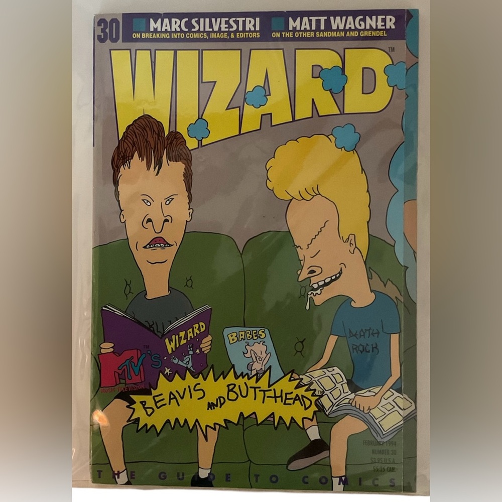 Wizard  book few Beavis and Butt-Head